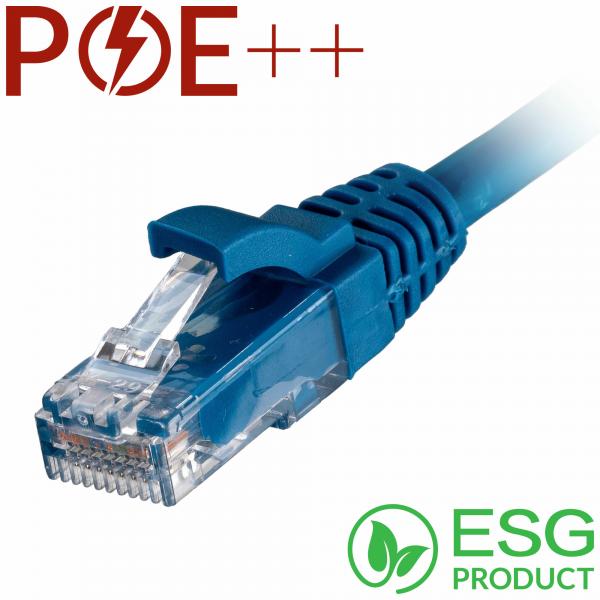 Cablenet L60-4010B cavo di rete Blu 1 m Cat6 U/UTP [UTP] (CNL 100PK 1M C6 Bl UTP Ls 24AWG SB)