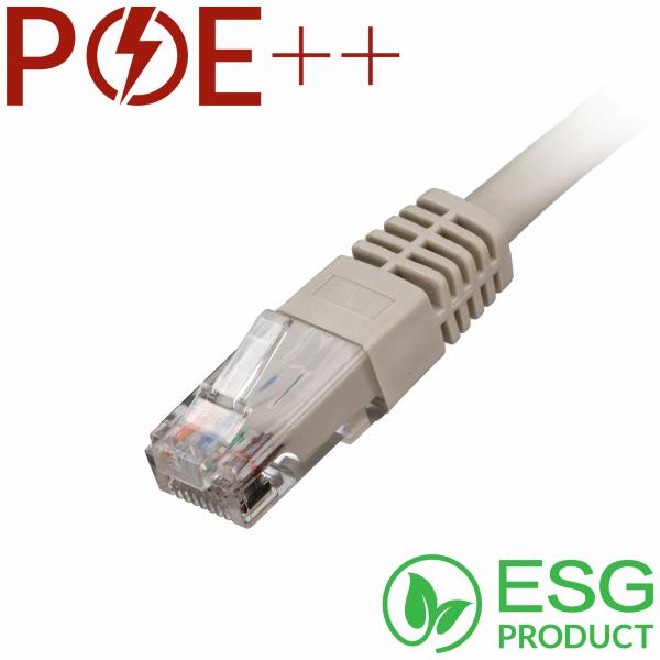Cablenet 60-1020B cavo di rete Grigio 2 m Cat6 U/UTP [UTP] (CNL 100PK 2M C6 Gy UTP PVC 24AWG FMB)