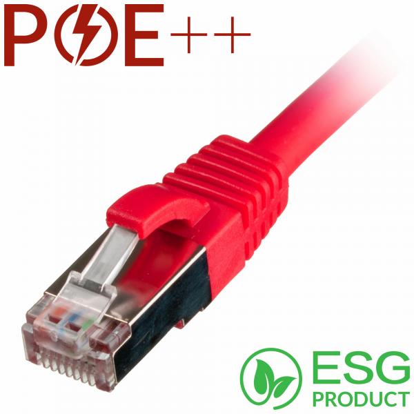 Cablenet 65-2010B cavo di rete Rosso 1 m Cat6a S/FTP [S-STP] (CNL 100PK 1M C6a Rd SFTP Ls 26AWG SB)