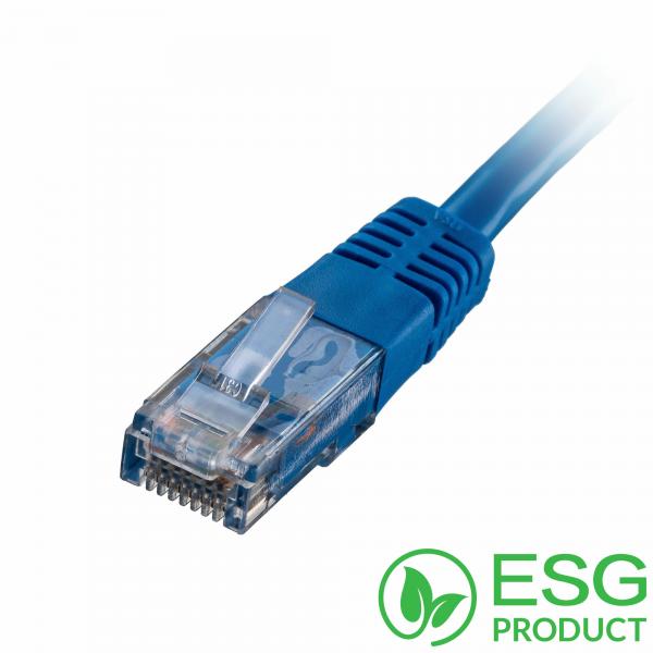 Cablenet 67-4030B cavo di rete Blu 3 m Cat5e U/UTP [UTP] (CNL 100PK 3M C5e Bl UTP PVC 26AWG FMB)