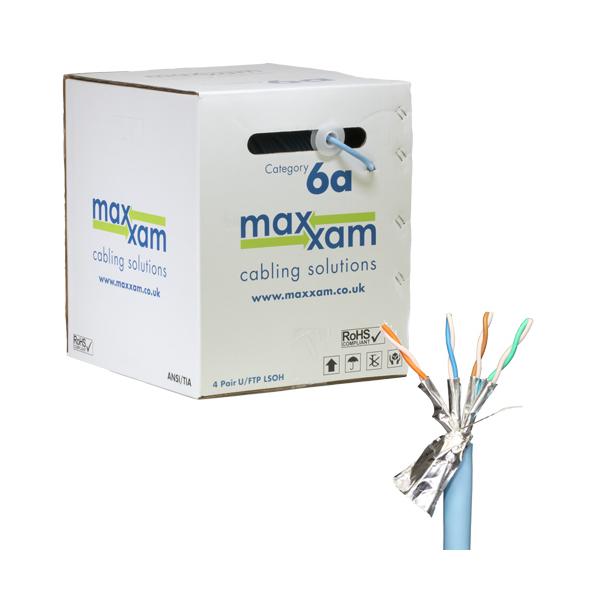 Cablenet XX6A0005 cavo di rete Blu 305 m Cat6a F/FTP [FFTP] (CNL C6A Ice FFTP Ls 23AWG Sld Dca 305m)