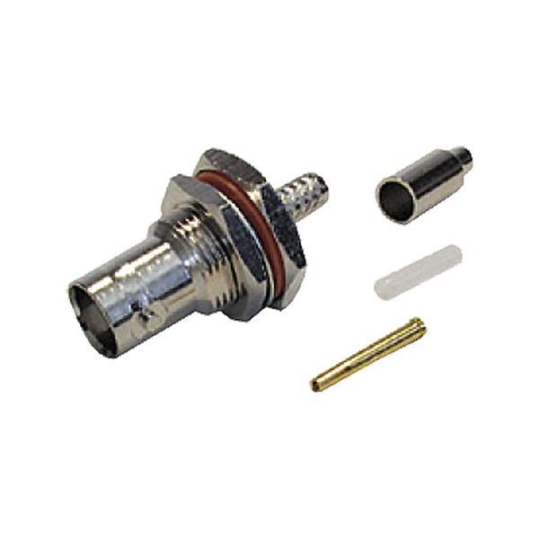 Cablenet BNC10-179 cavo di collegamento BNC Metallico (100PK BNC RG179 INSULATED TURNED)