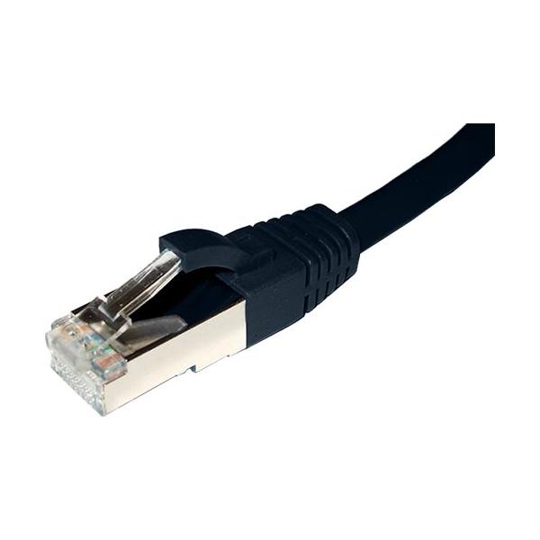 Cablenet PE65-6200 cavo di rete Nero 20 m Cat6a F/FTP [FFTP] (CNL 20M C6a Bk FFTP PE Ext FMB Sld)