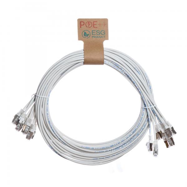 Cablenet CNL 10PK 3M C6a Wh SFTP Ls 26AWG SB cavo di rete Bianco Cat6a S/FTP [S-STP] (CNL 10PK 3M C6a Wh SFTP Ls 26AWG SB)