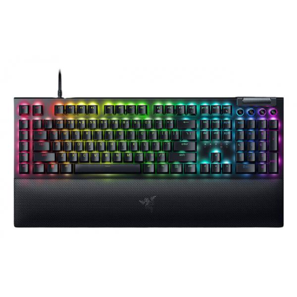 Razer RZ03-04690100-R3M1 tastiera Gaming USB QWERTY Inglese US Nero (RAZER BLACKWIDOW V4 MACHANICAL GAMING KEYBOARD GREEN) - Versione UK