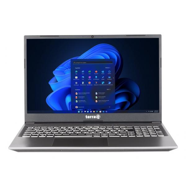 TERRA 1517R Intel® Core™ i5 i5-1334U Computer portatile 39,6 cm [15.6] Full HD 16 GB DDR4-SDRAM 1 TB SSD Wi-Fi 6 [802.11ax] Windows 11 Pro Tedesco Grigio (TERRA MOBILE 1517R i5-1334U W11P)