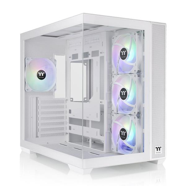 Thermaltake View 380 TG ARGB Snow Midi Tower Bianco (Thermaltake View)
