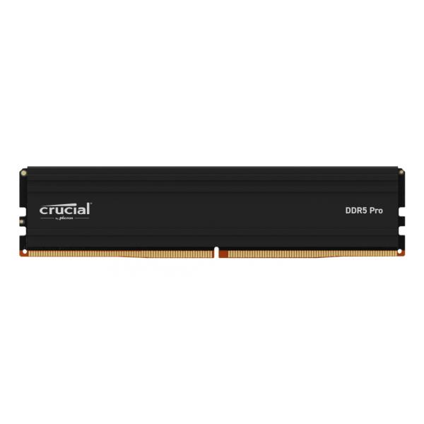 Crucial Pro CP2K64G56C46U5 memoria 128 GB 2 x 64 GB DDR5 288-pin DIMM (Crucial Pro - DDR5 - kit - 128 GB: 2 x 64 GB - DIMM 288-pin - 2800 MHz / PC5-44800 - CL46 - 1.1 V - unbuffered - on-die ECC - bl