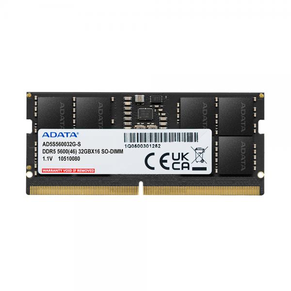 ADATA Premier memoria 16 GB 1 x 16 GB DDR5 262-pin SO-DIMM Data Integrity Check [verifica integrità dati] (ADATA Premier memory module SODIMM 16 GB 1 x 16 GB DDR5 ECC)