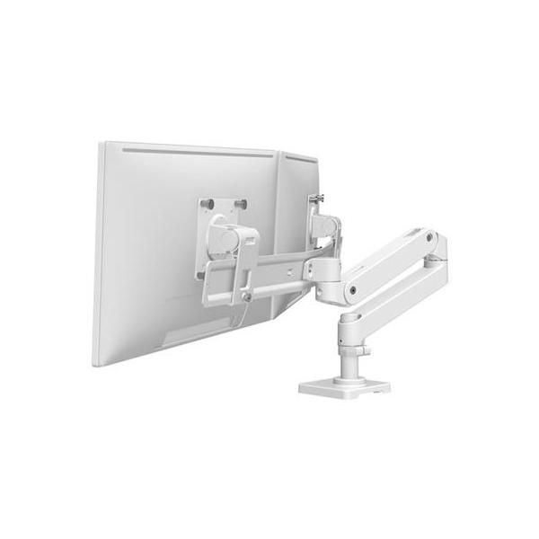 Ergotron LX Pro Series 45-684-290 Supporti a parete per TV 68,6 cm [27] Scrivania Bianco (Dual monitor arm - For screens sized up to 27 - Weight Capacity: Maximum individual monitor weight = 9.4 lbs