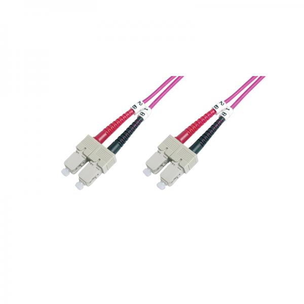 Fiber Patch Cable 50/125 - - SC/SC 10m - OM4 - Warranty: 24M