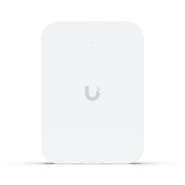 Ubiquiti U7 In-Wall 4300 Mbit/s Bianco Supporto Power over Ethernet [PoE] (Ubiquiti Wall-mounted WiFi? 7 AP with 4 spatial streams and an integrated 2.5 GbE PoE switch designed for hospitality enviro
