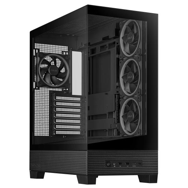 ASUS A31 Plus TG ARGB BLACK Midi Tower Nero (ASUS A31 PLUS ARGB CASE)