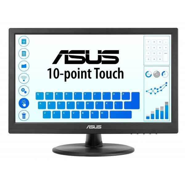 ASUS Touch VT169HE Monitor PC 39,6 cm [15.6] 1920 x 1080 Pixel Full HD LED Touch screen Da tavolo Nero (Touch Vt169He Computer - Monitor 39.6 Cm [15.6] 1920 - X 1080 Pixels Full Hd Led Touchscreen Ta