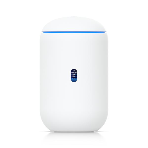Ubiquiti Dream 7 router wireless 2.5 Gigabit Ethernet Tri-band [2,4 GHz/5 GHz/6 GHz] Bianco (Ubiquiti UniFi Dream Router UDR7 [5 GbE RJ45 Ports, WiFi 7] 802.11be, 4x4 MU-MIMO Technology)