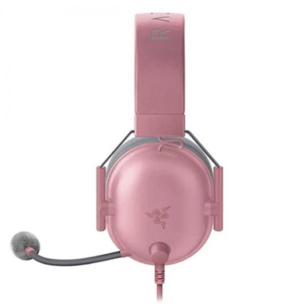 Razer Blackshark V2 X Auricolare Cablato A Padiglione Gaming Grigio, Rosa (RAZER BLACKSHARK V2 X PS H/S QUARTZ)