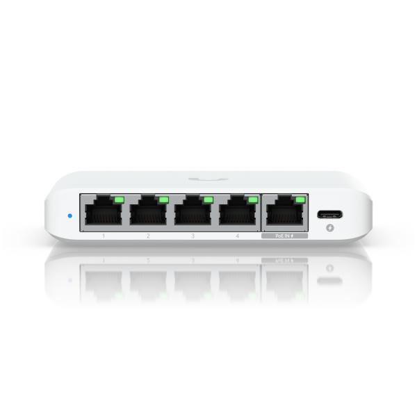 Ubiquiti UniFi USW Flex 2.5G Compact 8 Port Switch - USW-Flex-2.5G-8 - EU PSU