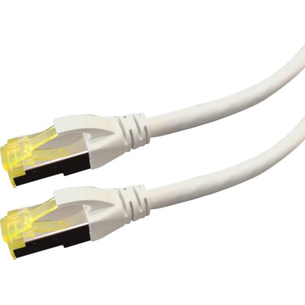 PATCH CABLE CAT6A S/FTP - PREMIUM LSOH - 20M WHITE - Warranty: 24M