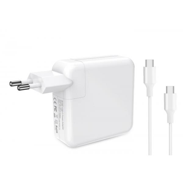 CoreParts MBXAP-AC0040 non classificato (USB-C Charger for Apple - Macbook 61W 5V 2.4A-20V3.05A - Plug:USB-C Female, Color: White, Type-C Charger - Warranty: 18M)