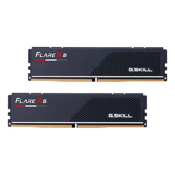 G.Skill Flare X5 F5-6000J2836G16GX2-FX5 memoria 32 GB 2 x 16 GB DDR5 288-pin DIMM (G.Skill DDR5 32GB PC 6000 CL32 [2x16GB] 32-GX2-FX5 FLARE AMD)