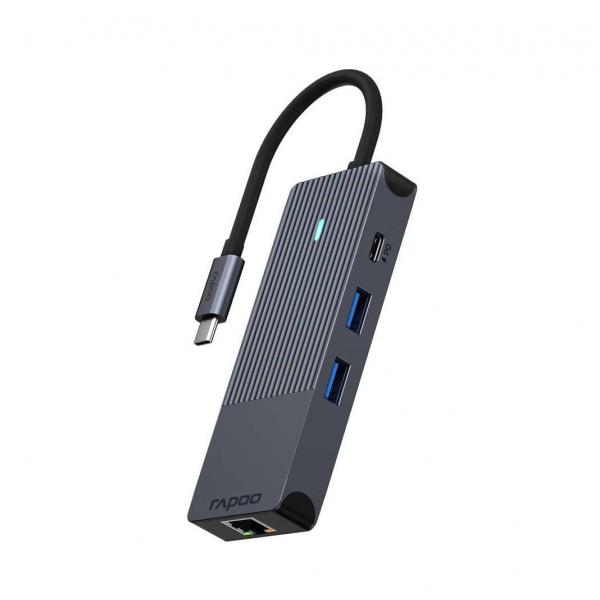 Rapoo USB-C Multiport Adapter 8-in-1,