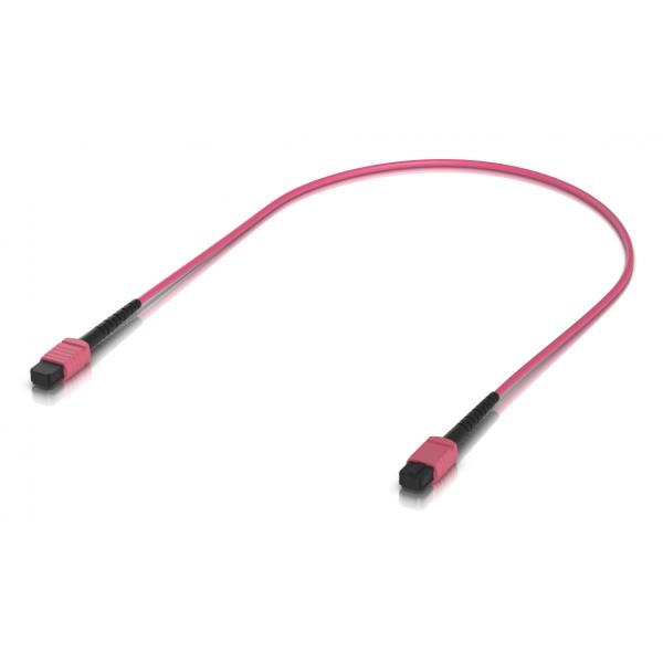 Ubiquiti UACC-OFC-MA-MPMP-0.5M cavo InfiniBand e in fibra ottica 0,5 m MPO/UPC Rosa (Indoor OM4 multi-mode fiber - patch cable with MPO-12 Type - B UPC connectors designed for 100G applications. 0.5M