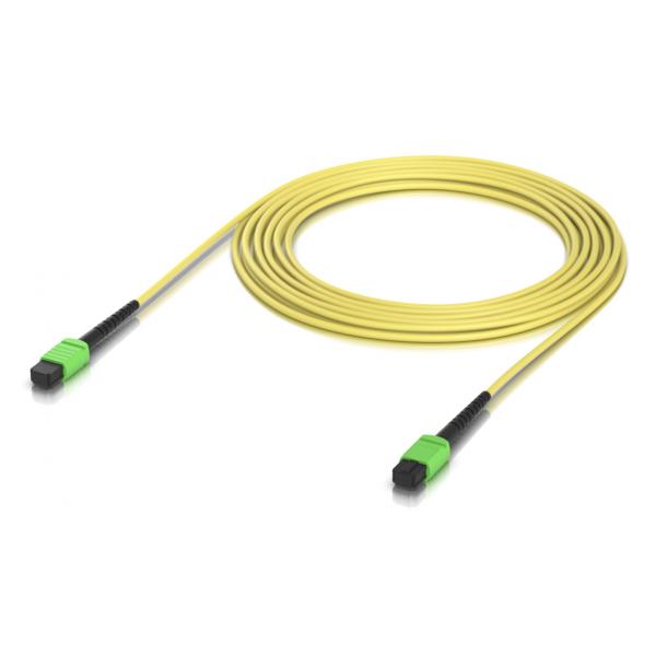 Ubiquiti UACC-OFC-SA-MPMP-5M cavo InfiniBand e in fibra ottica Giallo (Indoor OS2 single-mode fiber - patch cable with MPO-12 Type - B APC connectors designed for 100G applications. 5M - Warranty: 24