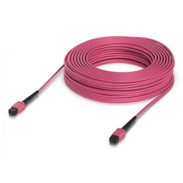 Ubiquiti UACC-OFC-MA-MPMP-30M cavo InfiniBand e in fibra ottica MPO MPO/UPC Rosa (Indoor OM4 multi-mode fiber - patch cable with MPO-12 Type - B UPC connectors designed for 100G applications. 30M - W