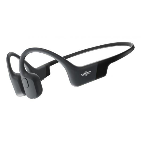 SHOKZ OpenRun Auricolare Wireless Passanuca Sport Bluetooth Nero (SHOKZ OPENRUN BLACK OPEN-EAR - SPORTS HEADSET WITH USB-C CHARGI)