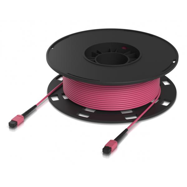 Ubiquiti UACC-OFC-MA-MPMP-60M cavo InfiniBand e in fibra ottica MPO MPO/UPC Rosa (Indoor OM4 multi-mode fiber - patch cable with MPO-12 Type - B UPC connectors designed for 100G applications. 60 M -