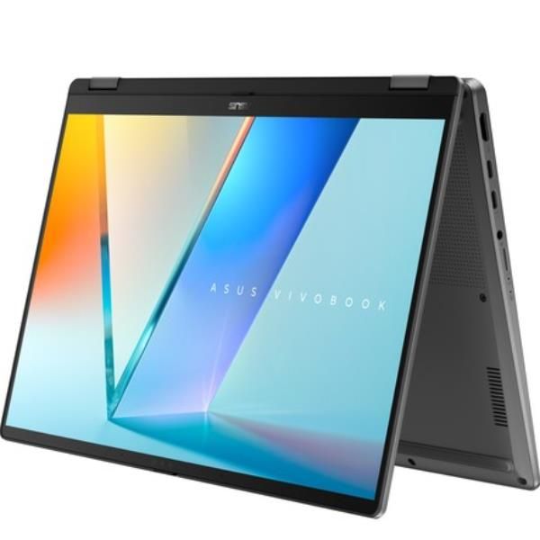 ASUS Vivobook Flip TP3407SA-QL011W 14 OLED WUXGA 1920X1200 16:10 Bend+400nits[HDR] Glare - CORE ULTRA 5 226V - LPDDR5X 16GB [on bd.] - 512GB PCIE G4 SSD - Intel? Arc? Graphics - GRAY - WIN11 HOME - 2