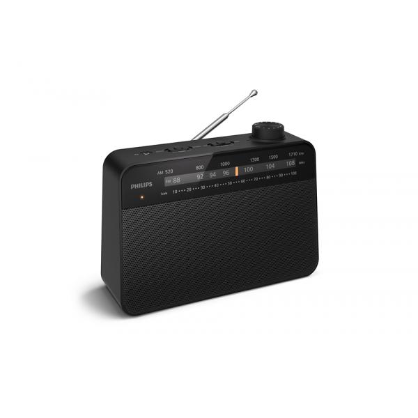 Philips TAR2509/10 radio Portatile Analogico Nero (Radio Portable Analog Black - Warranty: 12M)