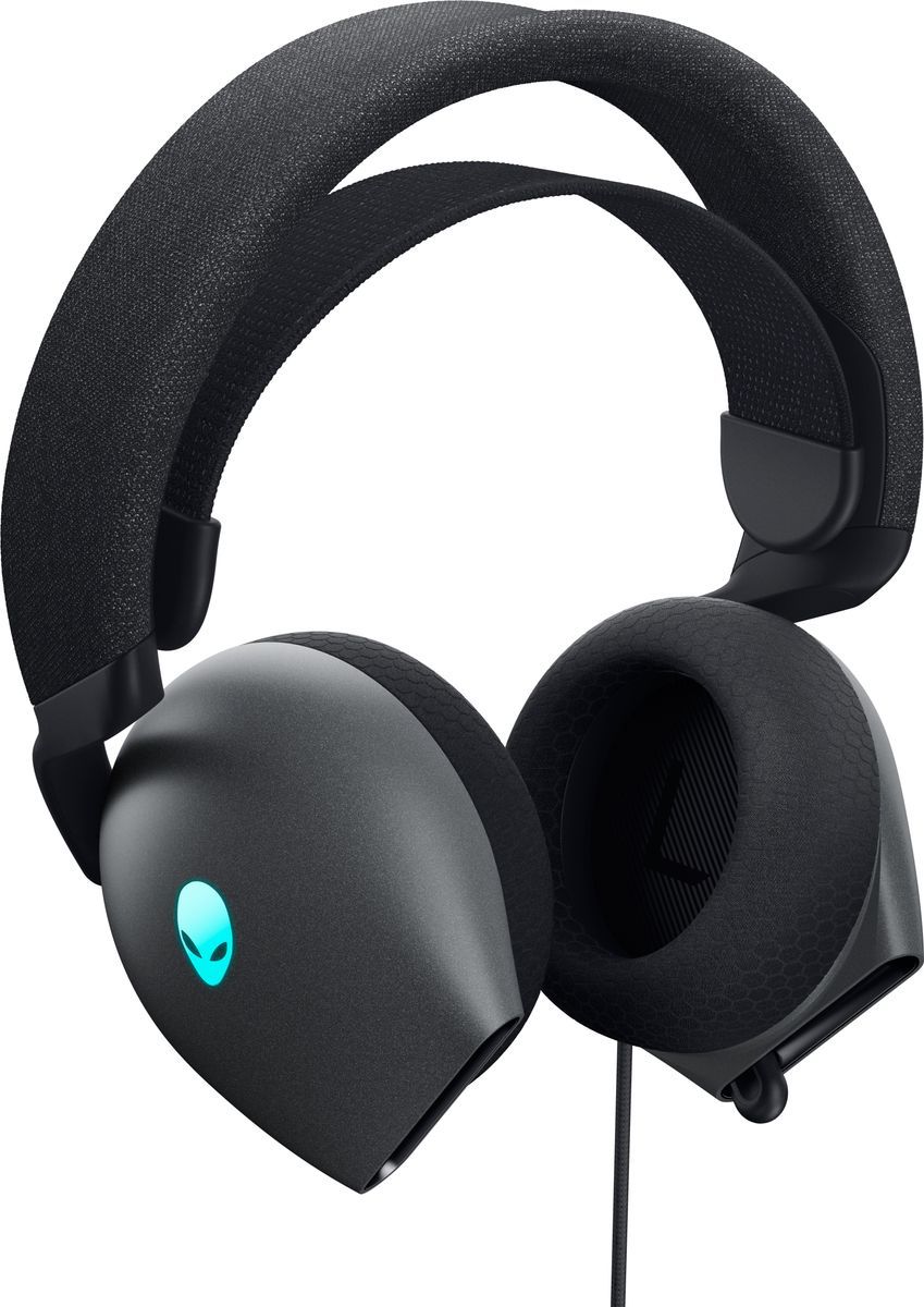 Alienware AW520H Auricolare Cablato A Padiglione Gaming Grigio (AW520H ALIENWARE WIRED GAMING - HEADSET [DARK SIDE OF THE MOON])