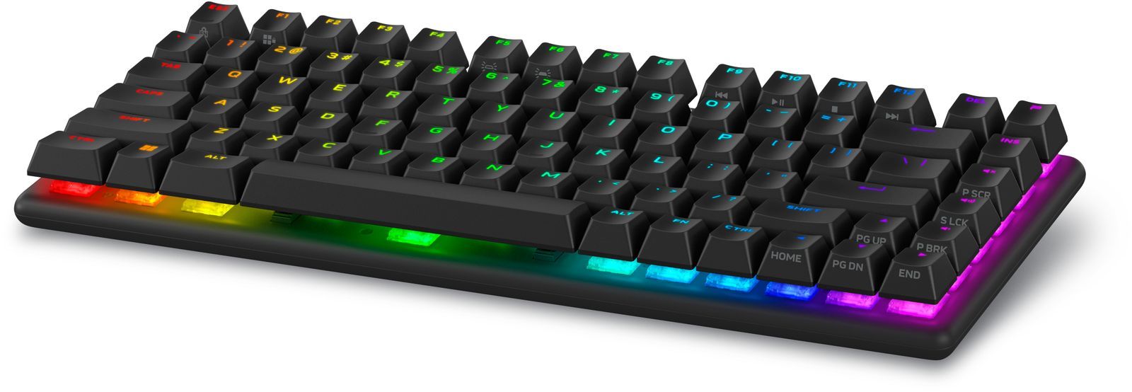 Alienware Pro Wireless Gaming Keyboard tastiera USB + RF Wireless + Bluetooth Nero (ALIENWARE PRO WIRELESS KEYBOARD - US [QWERTY] [DARK SIDE OF THE MO) - Versione UK