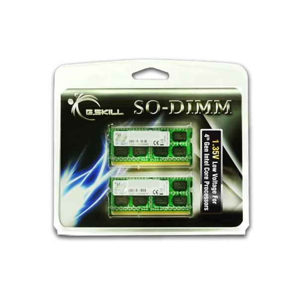 G.Skill 16GB DDR3-1600 memoria 2 x 8 GB 204-pin SO-DIMM (G.Skill - DDR3 - s?t - 16 GB: 2 x 8 GB)