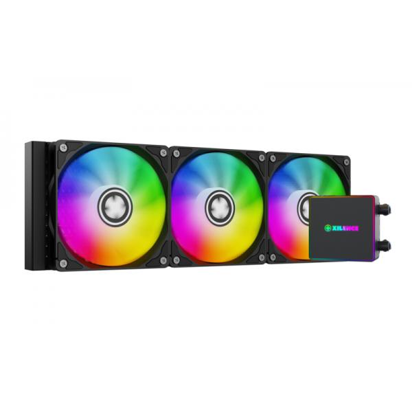 Xilence LQ360PRO.ARGB sistema di raffreddamento per computer Processore Raffreddatore di liquidi tutto in uno 12 cm Nero 1 pz (Xilence Performance X Series LiQuRizer)