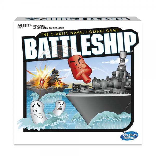 Hasbro Battleship the classic naval combat game Gioco da tavolo Strategia (Hasbro HGA BATTLESHIP [Nordic])