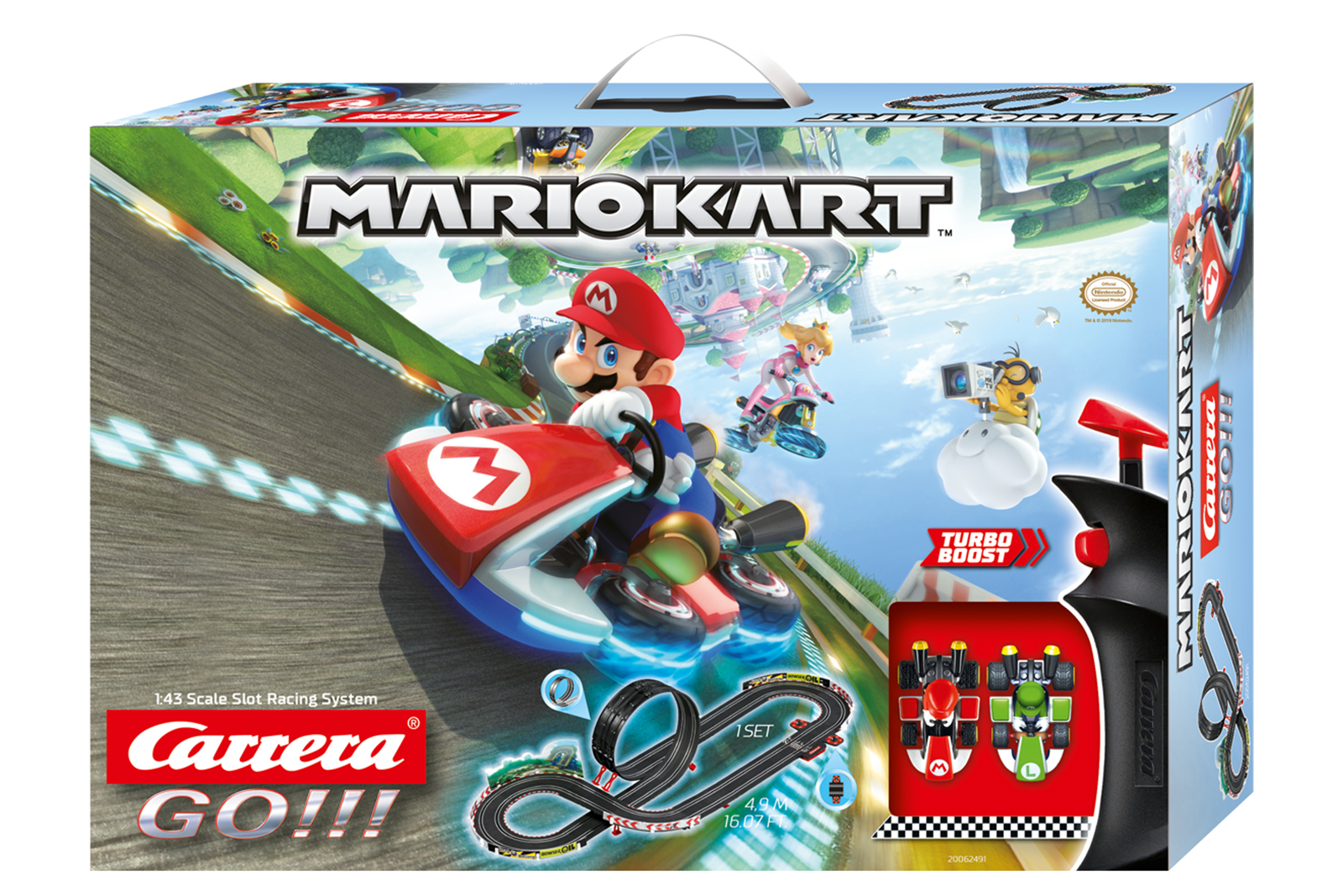 Carrera RC Nintendo Mario Kart 8 pista giocattolo (Carrera GO!!! Nintendo Mario Kart 8 20)
