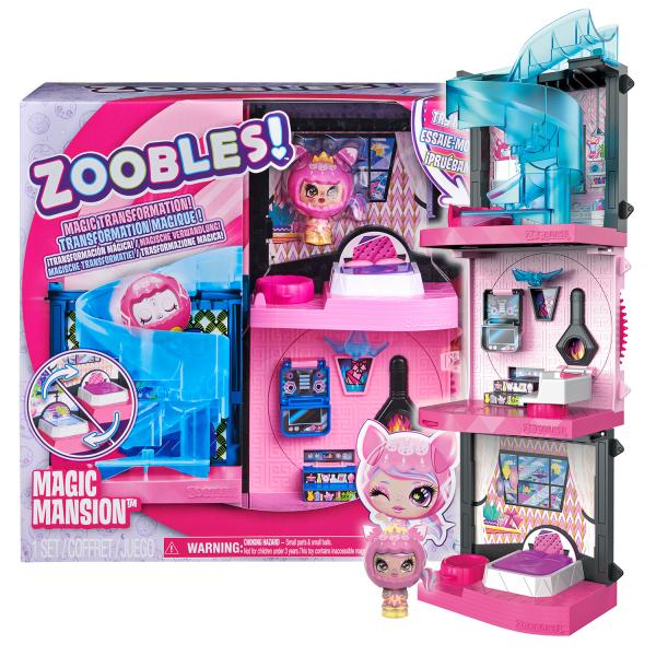 Zoobles ZBL COL Playset BP GML (Spin Master Zoobles - Magic Mansion S.)