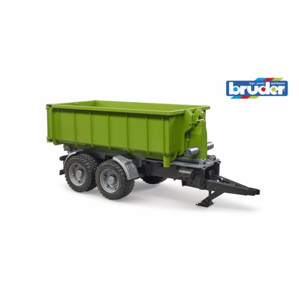 BRUDER hook lift trailer for tractors