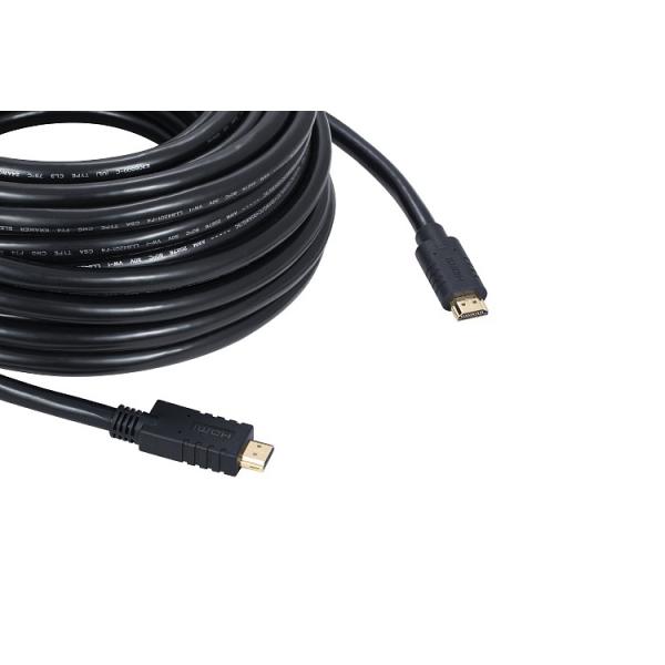 Kramer Electronics CA-HM-25 cavo HDMI 7,6 m HDMI tipo A [Standard] Nero (Kramer CA_HM_25 High Spee Act_ HDMI Et)
