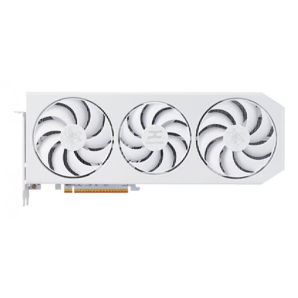 PowerColor Hellhound Radeon RX 9070 XT Spectral White AMD 16 GB GDDR6 (POWERCOLOR RX 9070 XT 16GB HH OC WHITE)