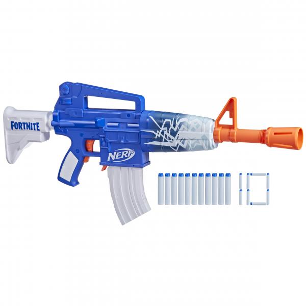 Nerf Fortnite F4108EU4 arma giocattolo (NER FORTNITE BLUE SHOCK)