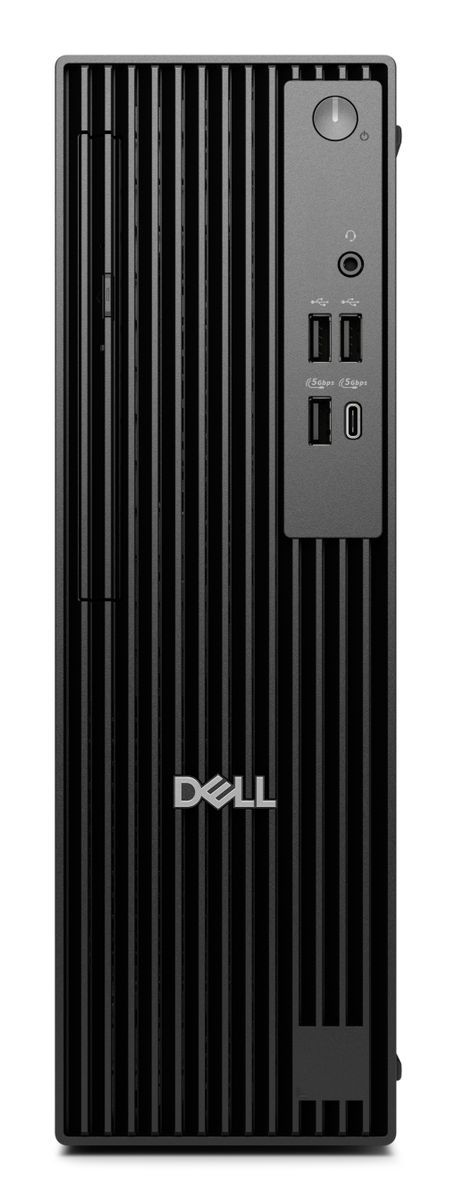 DELL Pro QCS1250 Intel Core Ultra 5 235 16 GB DDR5-SDRAM 512 GB SSD Windows 11 Pro Slim PC PC Nero (Dell Pro Slim QCS1250 U5-235 16GB/512SSD SFF W11P 1YR) - Versione UK