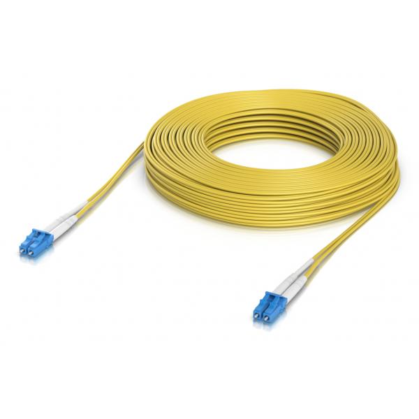 Ubiquiti UACC-OFC-S2-LULU-30M cavo InfiniBand e in fibra ottica LC LC/LC Giallo (Lightweight fiber patch cable - for up to 100G connections. - Cable length 30M - Warranty: 24M)