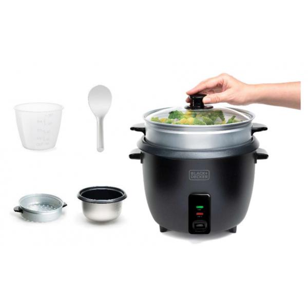 BLACK+DECKER Rice Cooker 1,8L Black