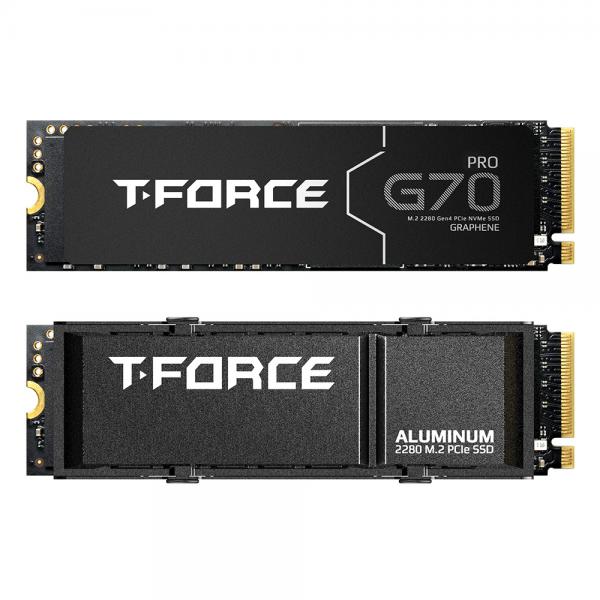 Team Group T-FORCE G70 PRO 4 TB M.2 PCI Express 4.0 NVMe 3D NAND (TEAM 4TB T-FORCE G70 PRO GEN4 SSD)