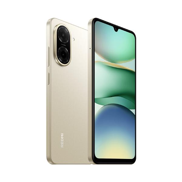 Xiaomi Redmi A5 17,5 cm [6.88] Doppia SIM Android 15 4G USB tipo-C 3 GB 64 GB 5200 mAh Oro, Sabbia (Xiaomi Redmi A5 Dual Sim 64GB, 3GB RAM)
