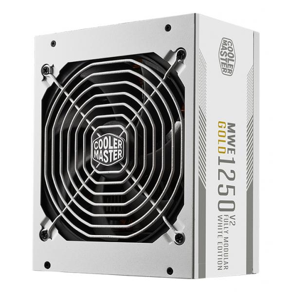 Cooler Master MWE Gold 1250 V2 ATX 3.1 White Edition alimentatore per computer 1250 W 24-pin ATX Bianco (Cooler Master MWE Gold V2 1250 str?mfo)