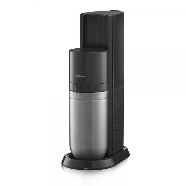 SodaStream DUO Nero, Acciaio inox (SodaStream DUO black Sort, Rustfrit st)